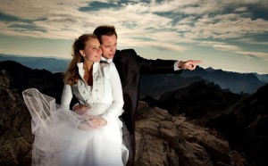 Jak fotit ženicha a nevěstu na horách