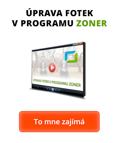 úprava fotek v programu Zoner studio